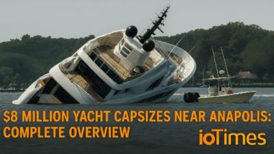 $8 Million Yacht Capsizes Near Annapolis