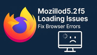 Mozillod5.2f5 Loading Issues