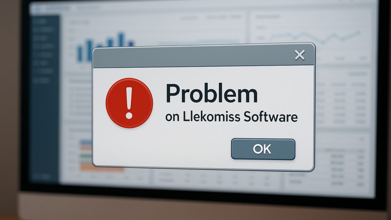 Problem on Llekomiss Software