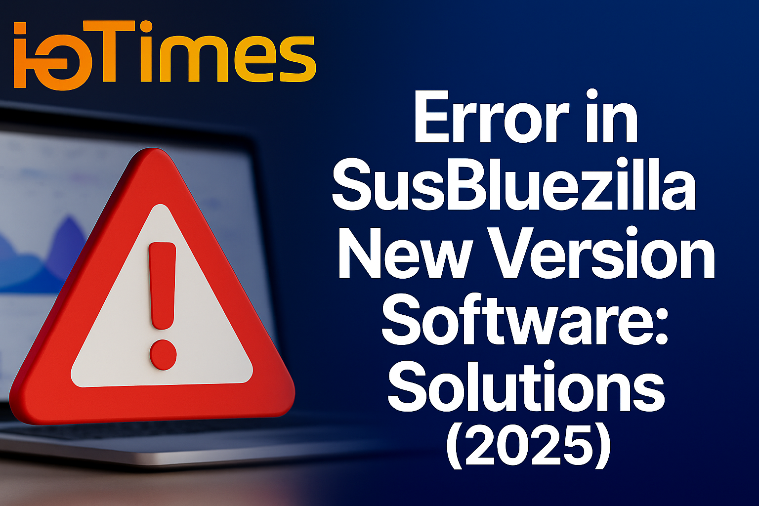 Error in SusBluezilla New Version Software